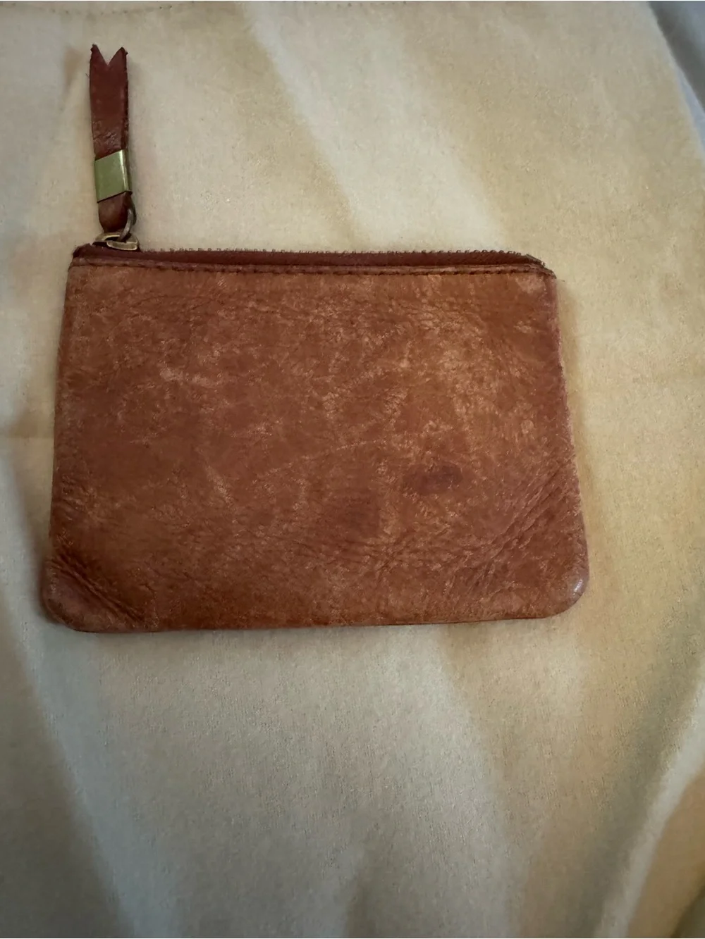 AS IS - Madewell The Leather Pouch Wallet